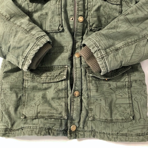 H & M Youth 4-5 Lined, Hooded Jacket - Picture 3 of 8